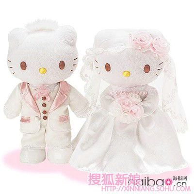 婚礼可爱小物凯蒂猫 (Hello Kitty)5